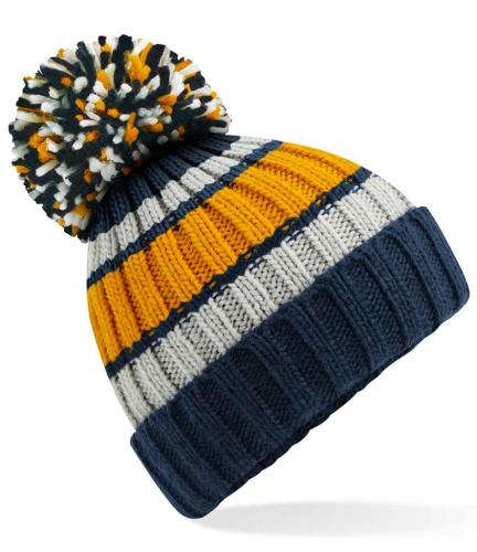Beechfield Hygge Striped Beanie - DJBL - ONE